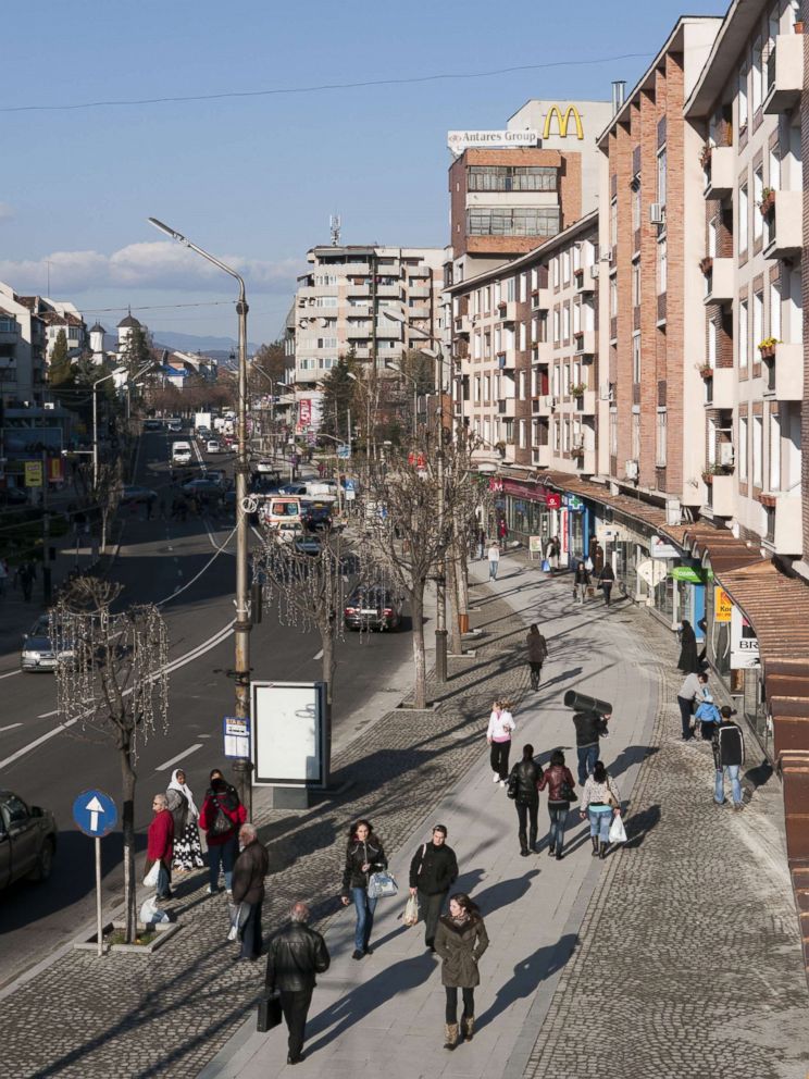 PHOTO: The city of Ramnicu Valcea in Romania, 2010. 