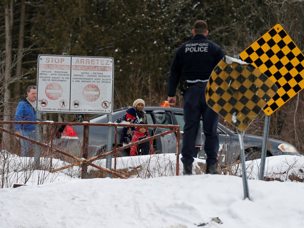 Canada's Border Sees Surge In Families, Others Crossing Illegally From ...