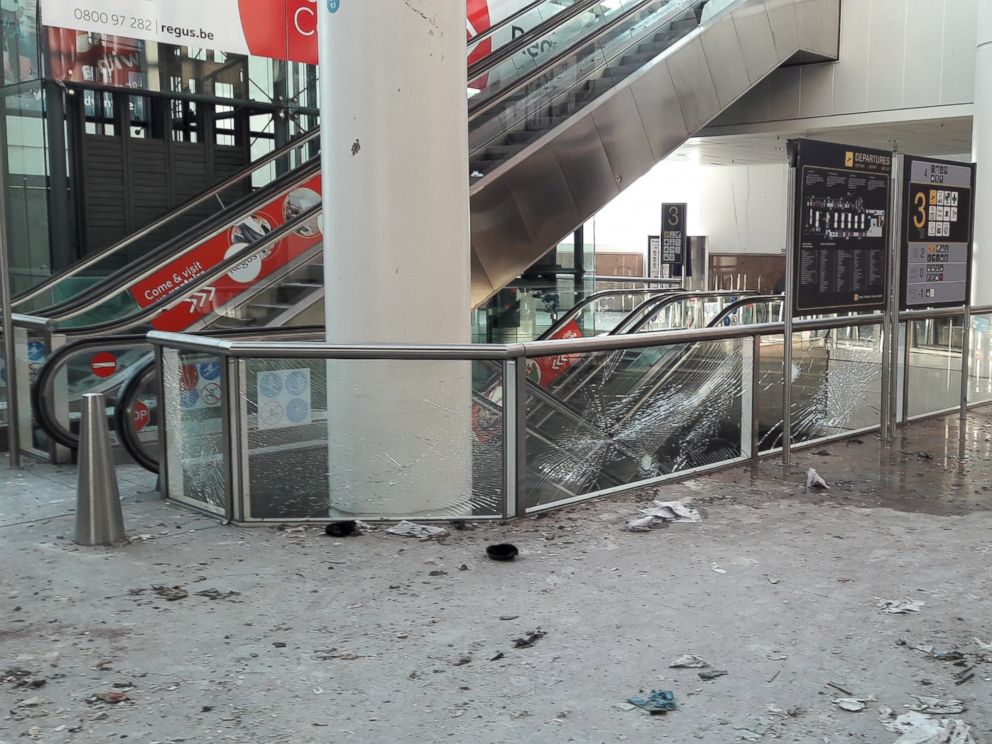 Haunting Photos From Brussels Airport Reveal Extent Of Damage Caused By ...