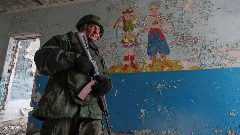 Tensions rise in Ukraine as Russian-backed separatist shelling hits nursery school