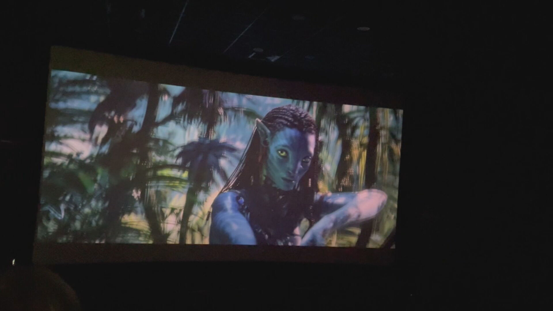 PHOTO: A movie theater in Russia shows a screening of "Avatar: The Way of Water" even after Western movie studios announced they were pausing theatrical releases of their new movies in Russia more than a year ago among many other unprecedented sanctions.