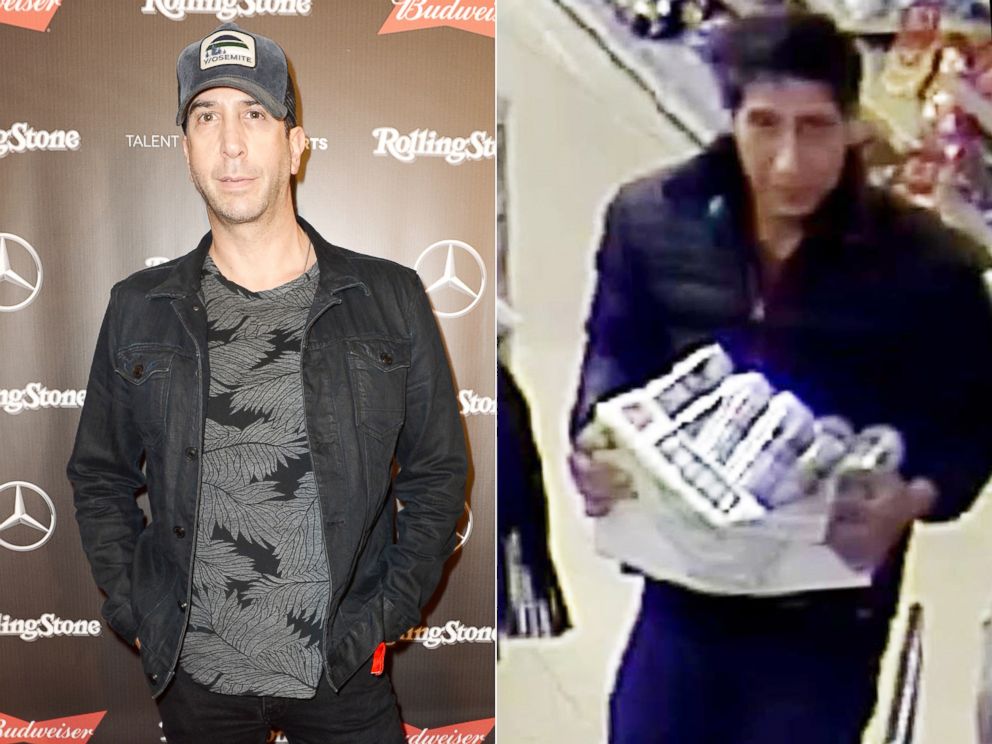 PHOTO: David Schwimmer attends an event on February 4, 2017 in Houston, Texas. | UK police search man on this photo.