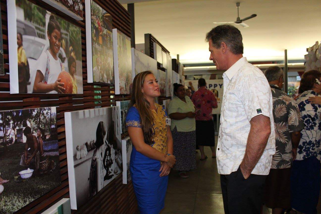 PHOTO: Scott Brown, the U.S. ambassador to New Zealand and Samoa, attends a July event in Samoa celebrating the 50th anniversary of the Peace Corps in the island nation.