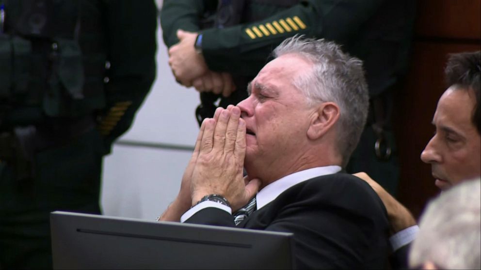 PHOTO: Scot Peterson reacts to the verdict in the courtroom on June 29, 2023, in Fort Lauderdale, Fla.