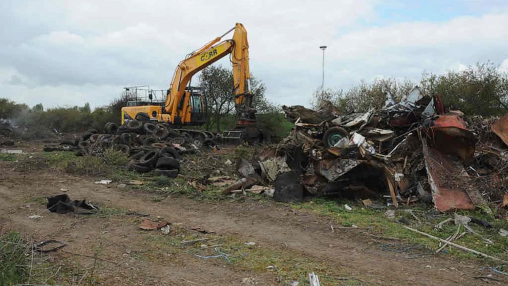 PHOTO: The scrapyard in St. Osyth, U.K., where a body was found in April 2019. Officers investigating recently identified the man as William "Bill" Long.