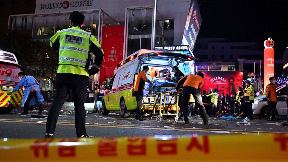 Seoul Halloween crowd crush updates: At least 153 dead in crowd surge officials say – ABC News