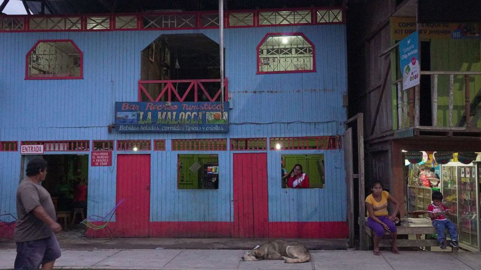 PHOTO: Sepahua is a remote logging town in Peru's Amazon. The Nahua make regular trips to town from their remote village of Santa Rosa of Serjali.