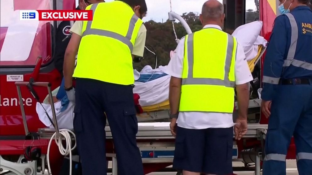 PHOTO: Chantelle Doyle, 35, was attacked by a shark while surfing at Shelly Beach, and suffered severe lacerations to her right leg when her husband paddled to her side to get the shark away.