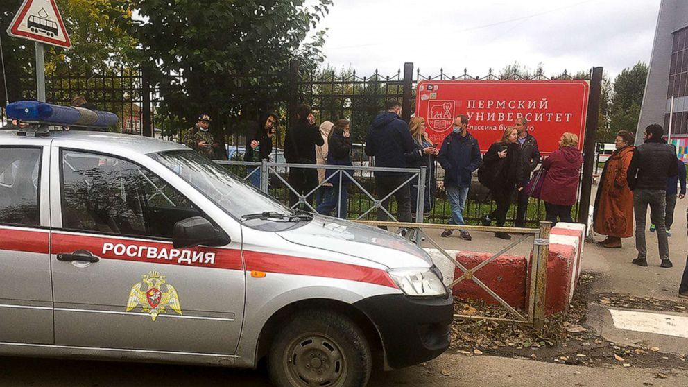 At least 6 dead in shooting at Russian university