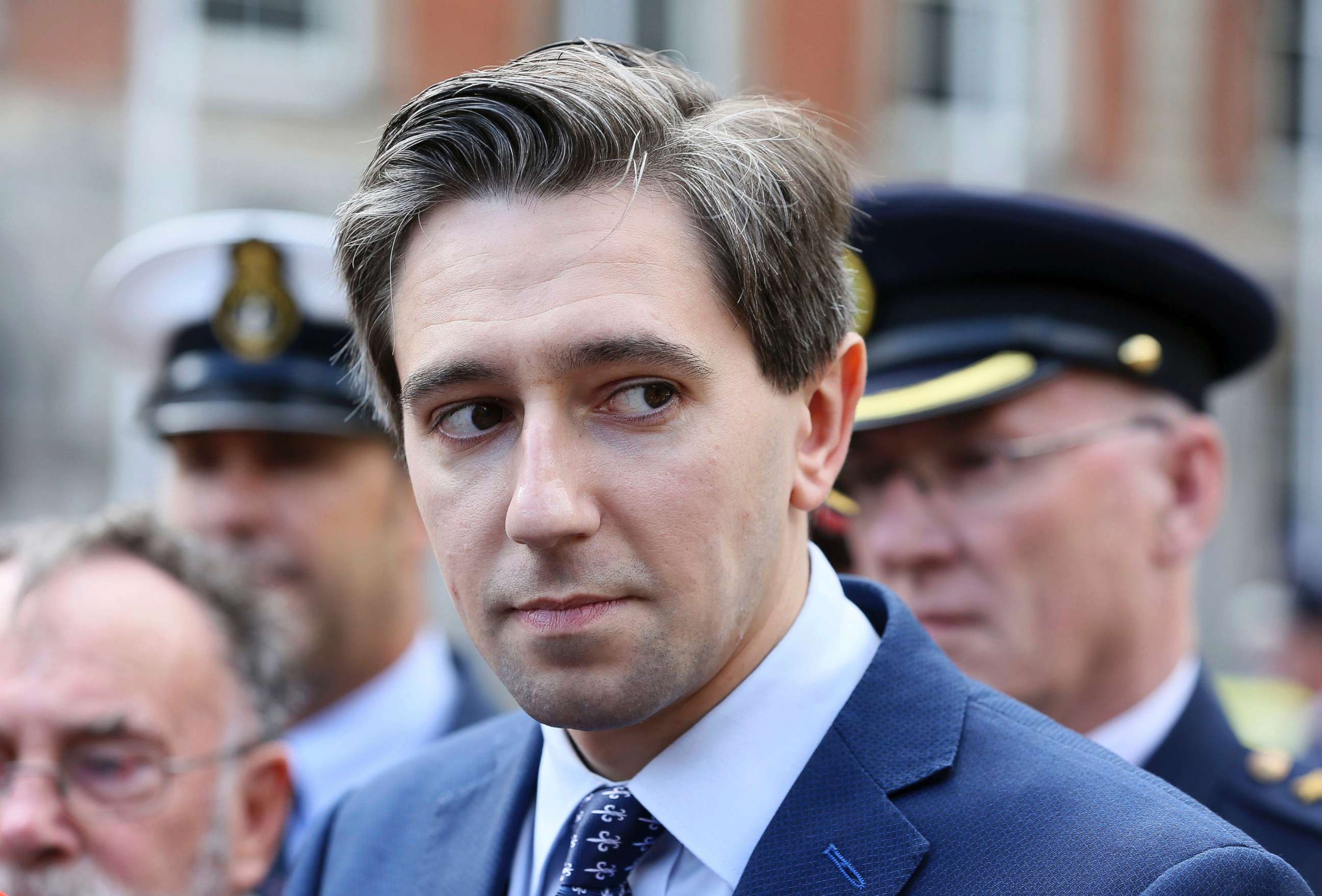 PHOTO: Minister for Health Simon Harris at the launch of a new national day to recognize the unsung heroes from frontline and emergency services at Dublin Castle, Aug. 29, 2018.