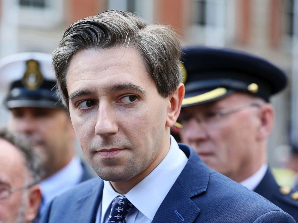 PHOTO: Minister for Health Simon Harris at the launch of a new national day to recognize the unsung heroes from frontline and emergency services at Dublin Castle, Aug. 29, 2018.