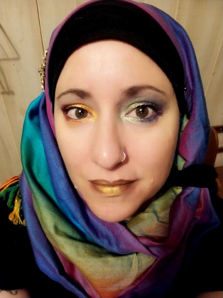 PHOTO: Siobhan Welch a factory worker from Sheridan, Ark., took part in the 30-Day Hijab challenge this year.