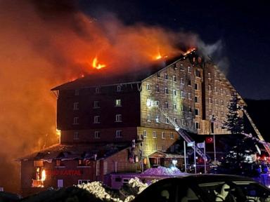 At least 66 dead in Turkish ski resort hotel fire