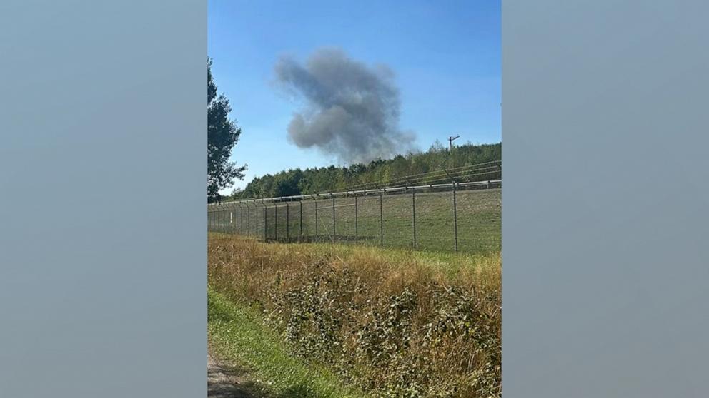 U.S. F-16 fighter jet crashes near air base in Germany, pilot ejects safely