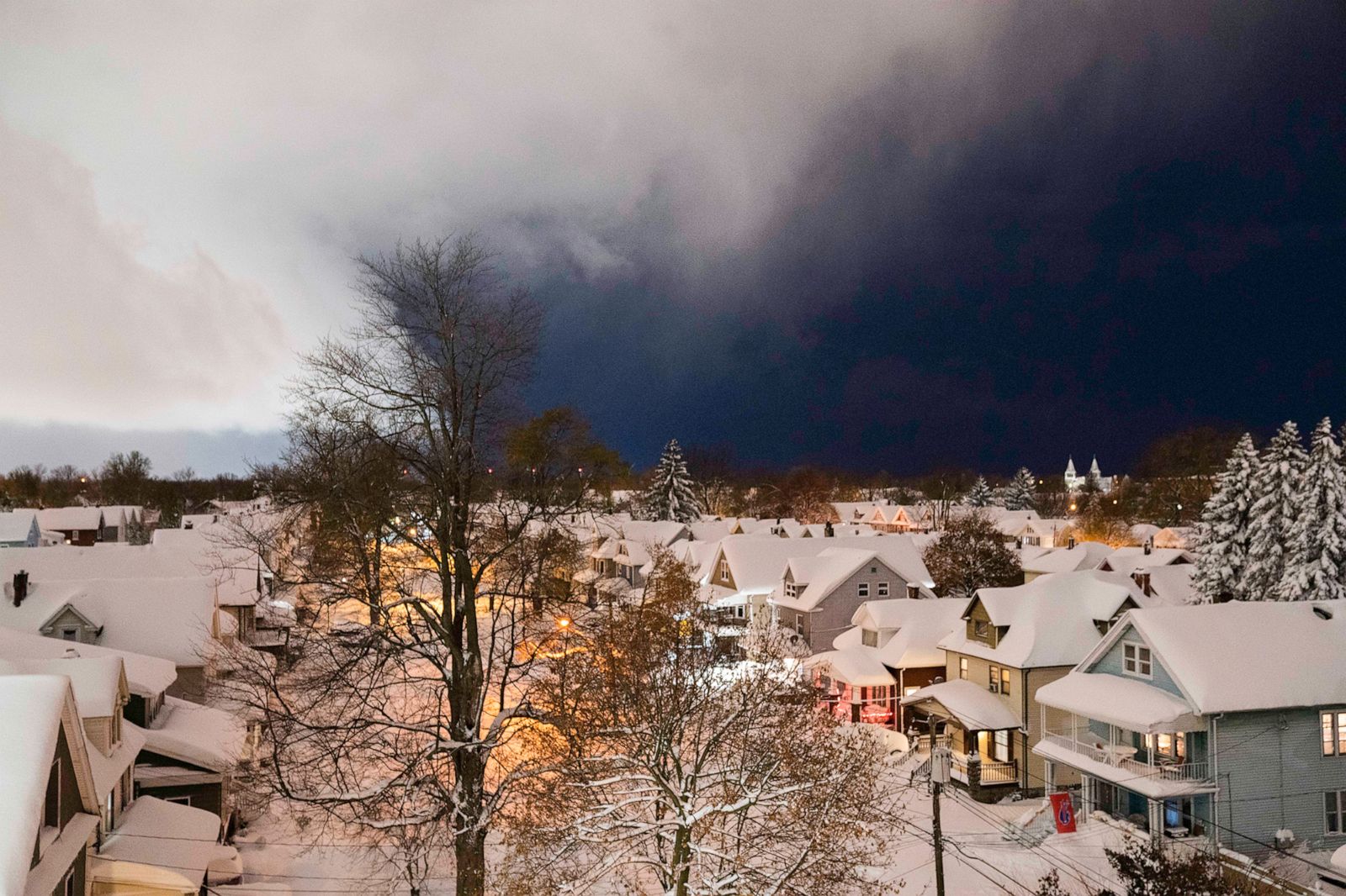 Western New York hit with historic snowstorm - ABC News