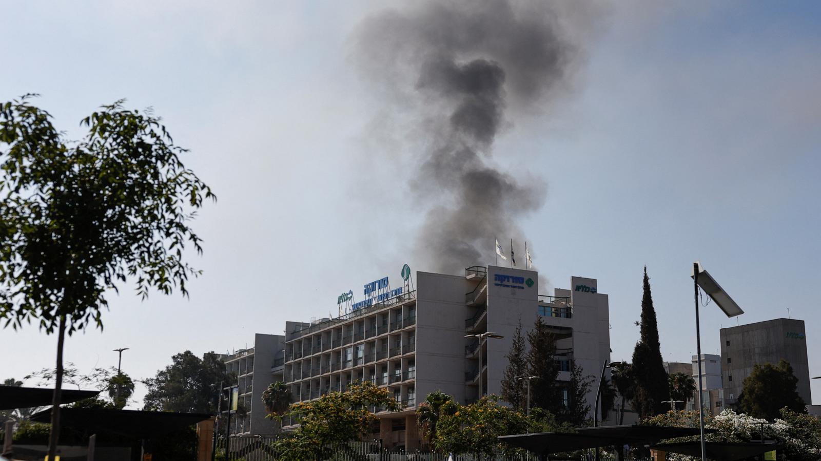 Israel-Iran live updates: Iranian missile strikes Israeli hospital, officials say