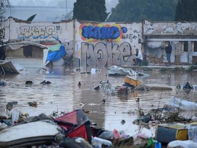 Dozens dead in flash floods in Valencia, Spain, officials say