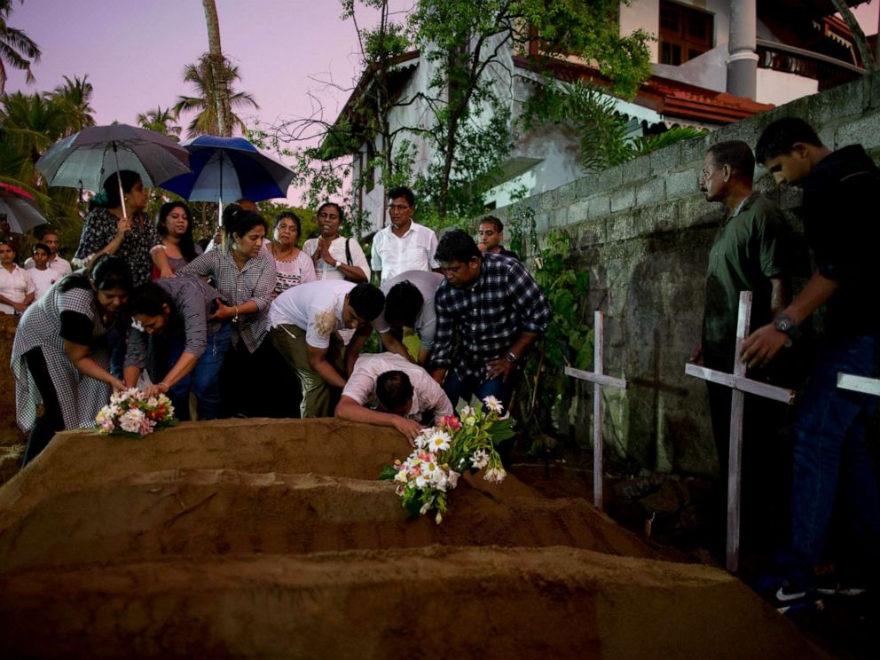 Radical Muslim group blamed in Sri Lanka Easter bombings, 1 of 4 American victims identified