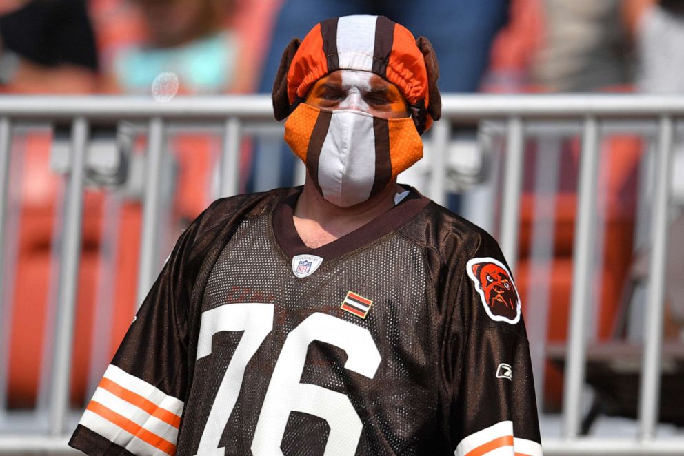 cleveland browns mask