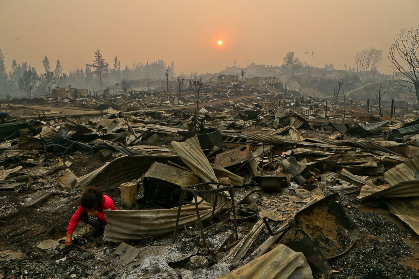 Chile Wildfires Declared a State of Emergency Photos Image 261 ABC