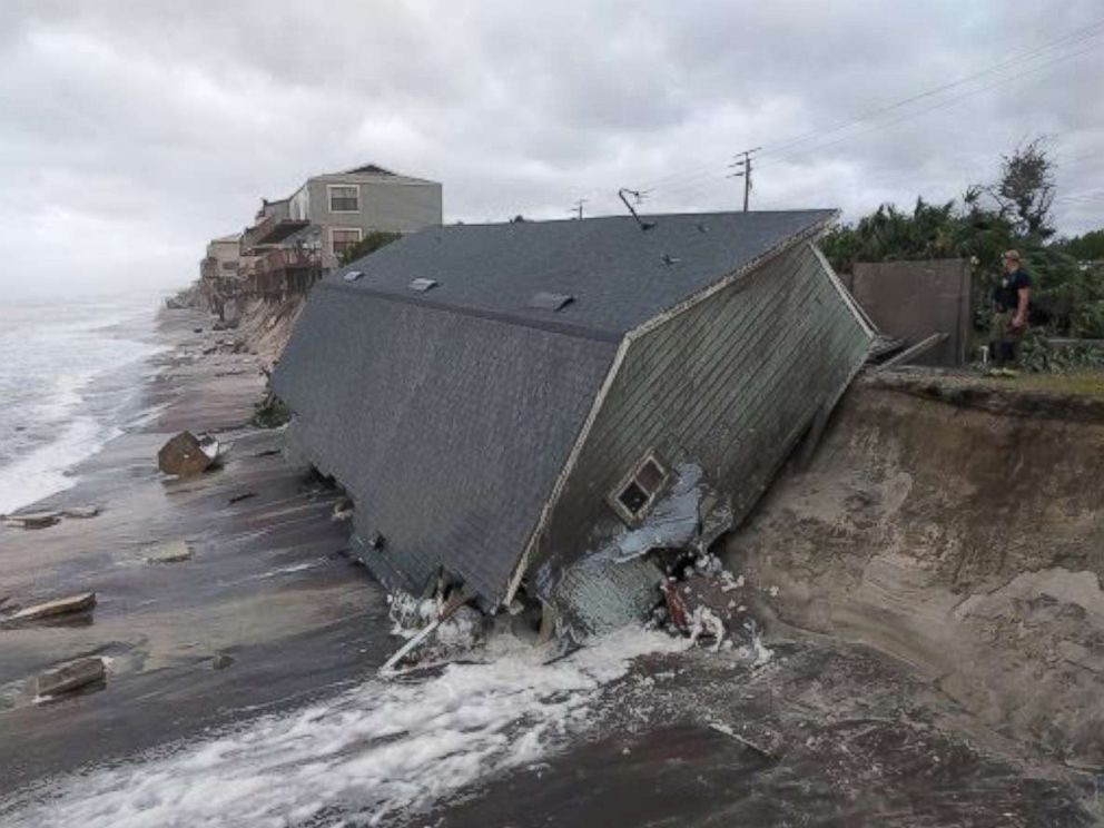 PHOTO: SJCFR Urban Search and Rescue teams are finding numerous homes throughout the county that have been damaged by high winds, fallen trees and flood waters.