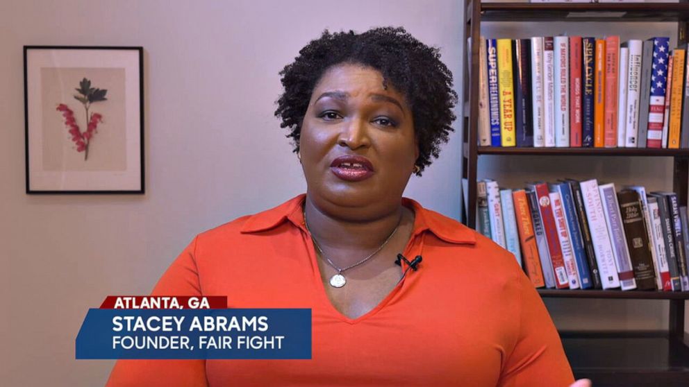 PHOTO: Stacey Abrams on "The View," Nov. 12, 2020.