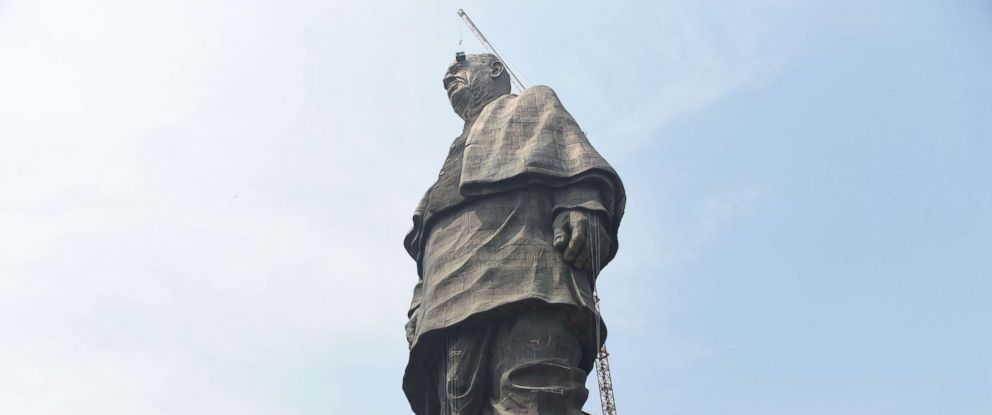 World's tallest statue unveiled in India: At nearly 600 feet, it's ...