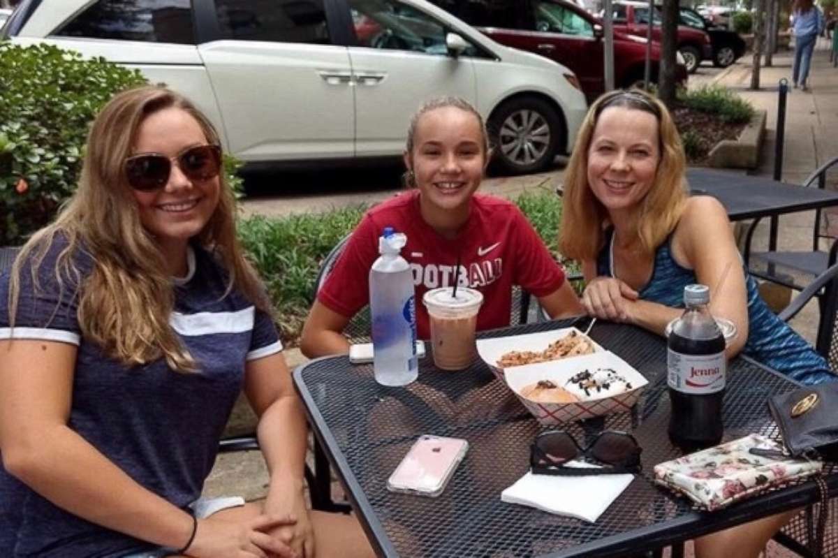 Stefanie, Brooke and their mother Stacey, from left to right, were injured in a boat explosion in the Bahamas on Saturday, June 30, 2018. Stefanie and her mother suffered severe injuries.