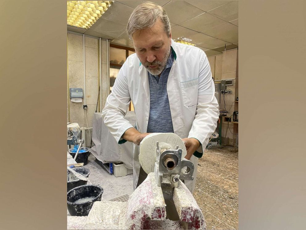 PHOTO: Dr. Oleksandr Stetsenko, seen in this undated photo, is one of Ukraine’s leading medical experts on developing prosthetic limbs for amputees and says there has been a surge in demand for artificial arms and legs since Russia invaded Ukraine.