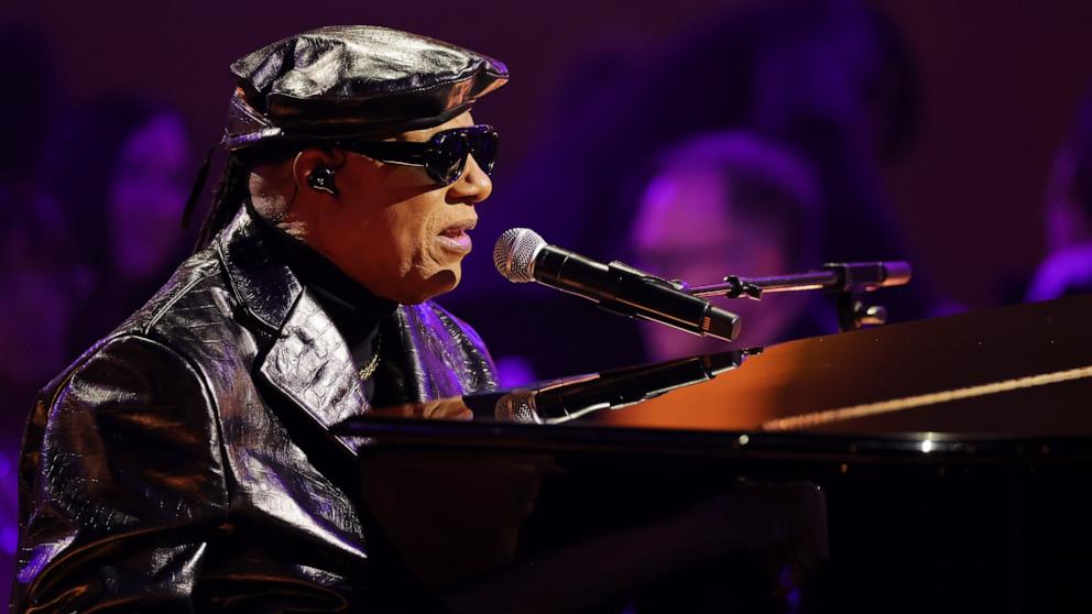 PHOTO: Stevie Wonder performs onstage during the 66th GRAMMY Awards at Crypto.com Arena on Feb. 4, 2024, in Los Angeles.