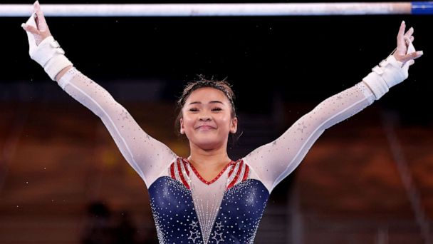 Sunisa Lee wins gold in gymnastics all-around in Tokyo Olympics - ABC News