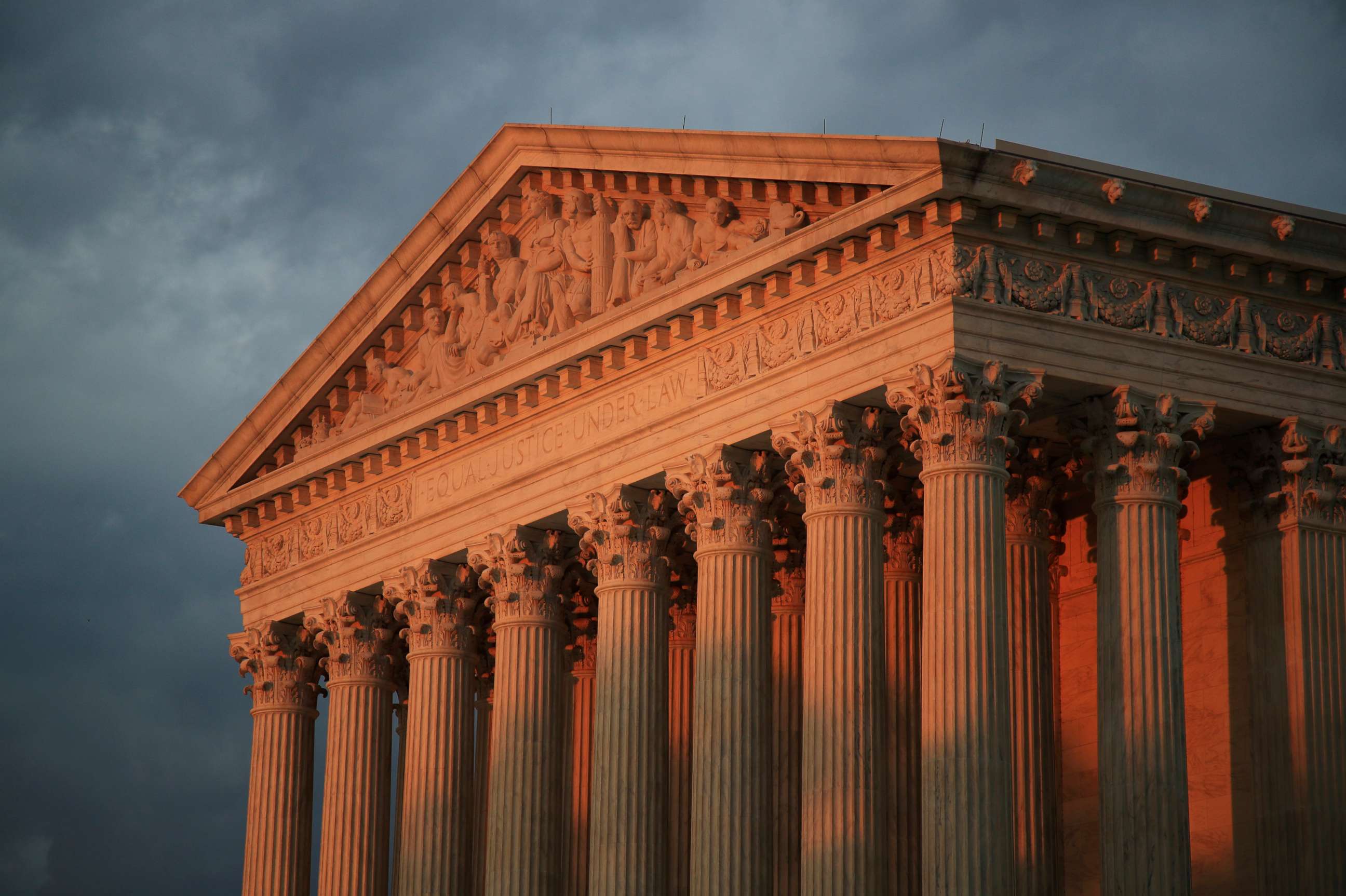 PHOTO: In this Oct. 4, 2018, file photo, The U.S. Supreme Court is seen at sunset in Washington, D.C.