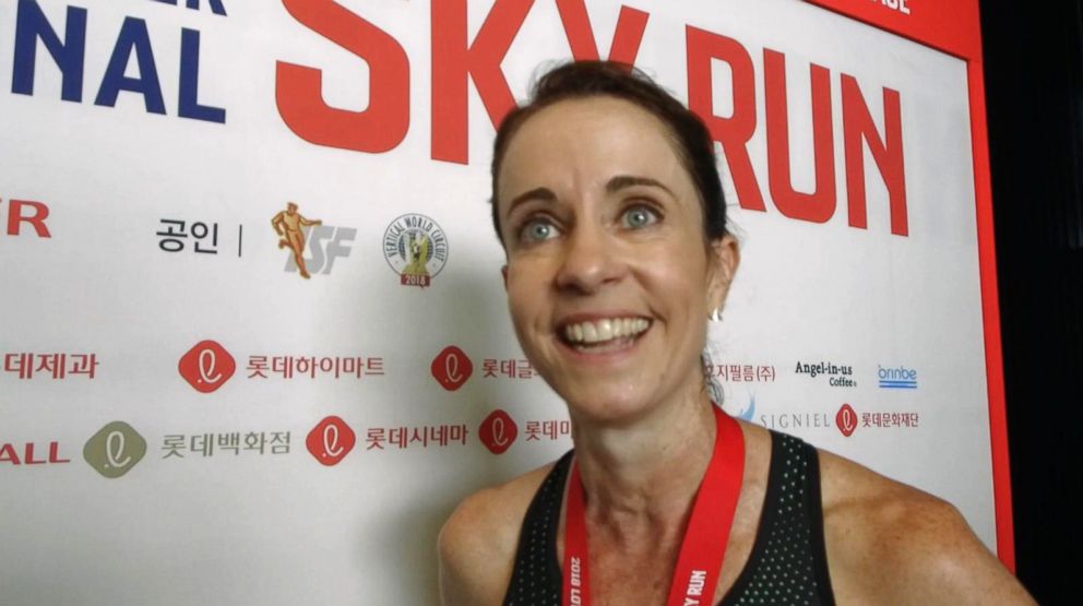 PHOTO: Suzy Walsham, an elite runner from Australia, won the women's competition, May 13, 2018.