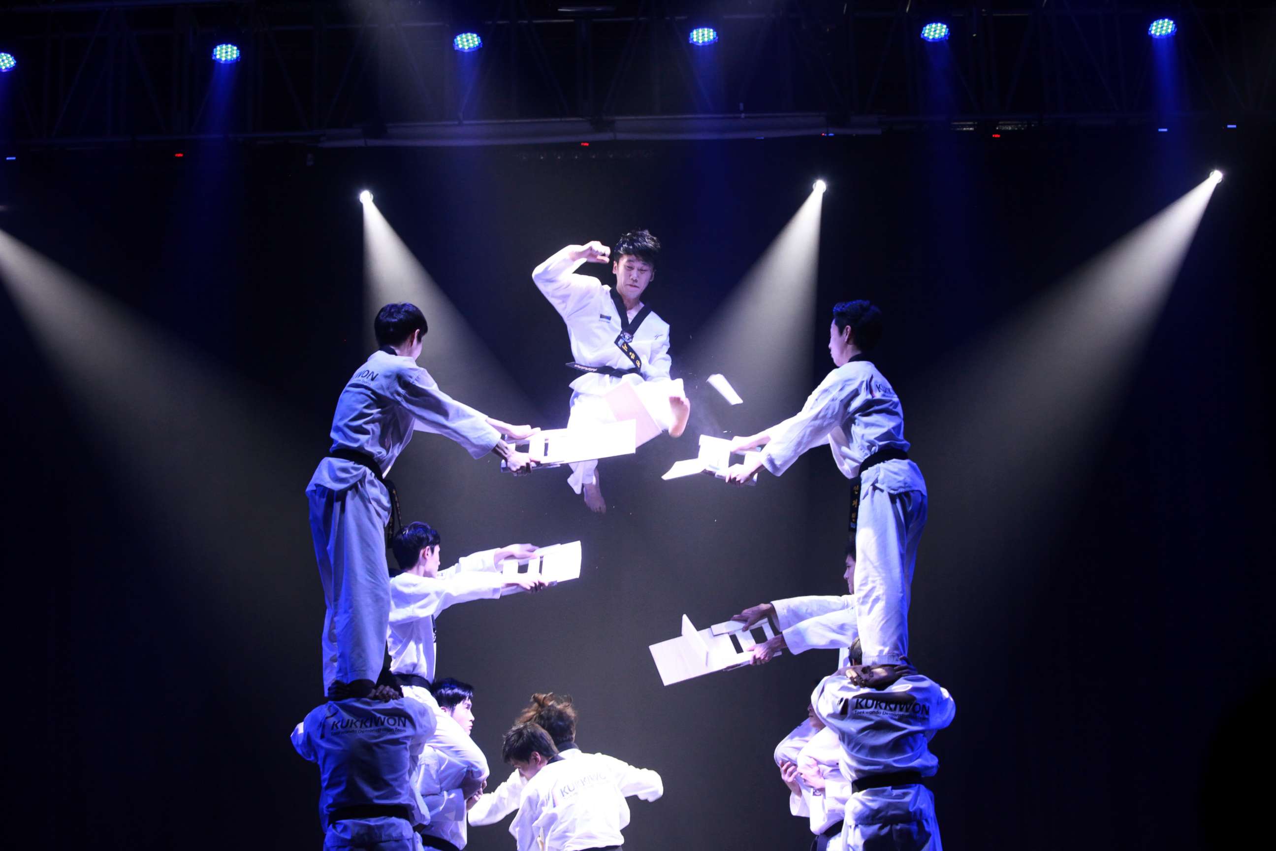 PHOTO: Korea's Kukkiwon taekwondo demonstration team has captivated audiences worldwide with their skills in a video that went viral.