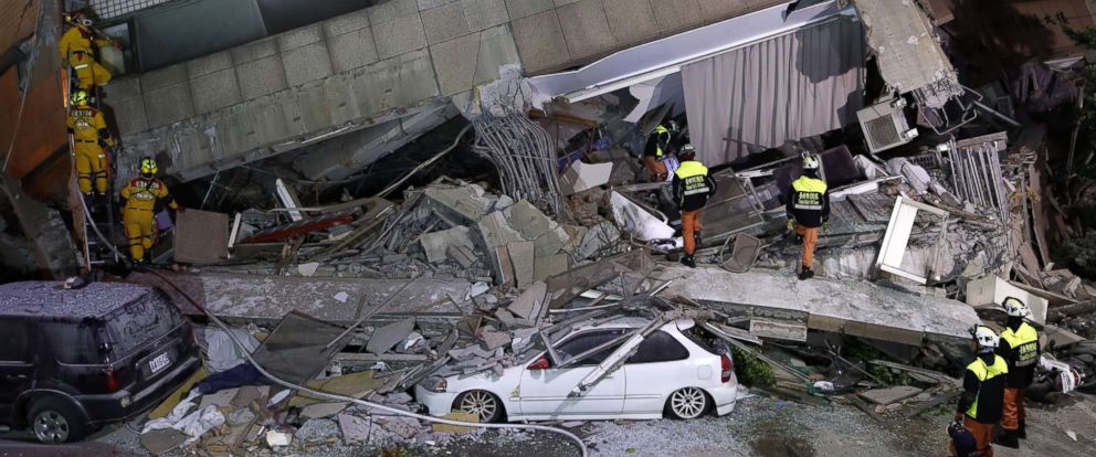 6.4-magnitude earthquake near Taiwan kills at least 4 ...