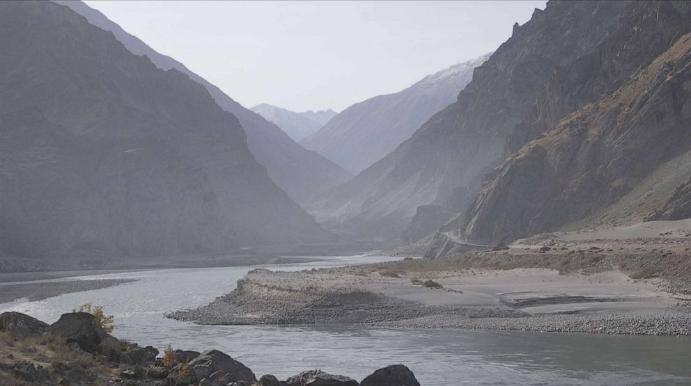 PHOTO: The river Panj separates Tajikistan and Afghanistan.

