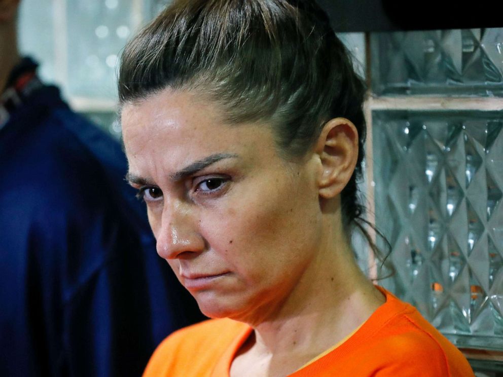 PHOTO: Jennifer Talbot looks on during a press conference at the National Bureau of Investigation (NBI) in Manila, Philippines, Sept. 5, 2019.