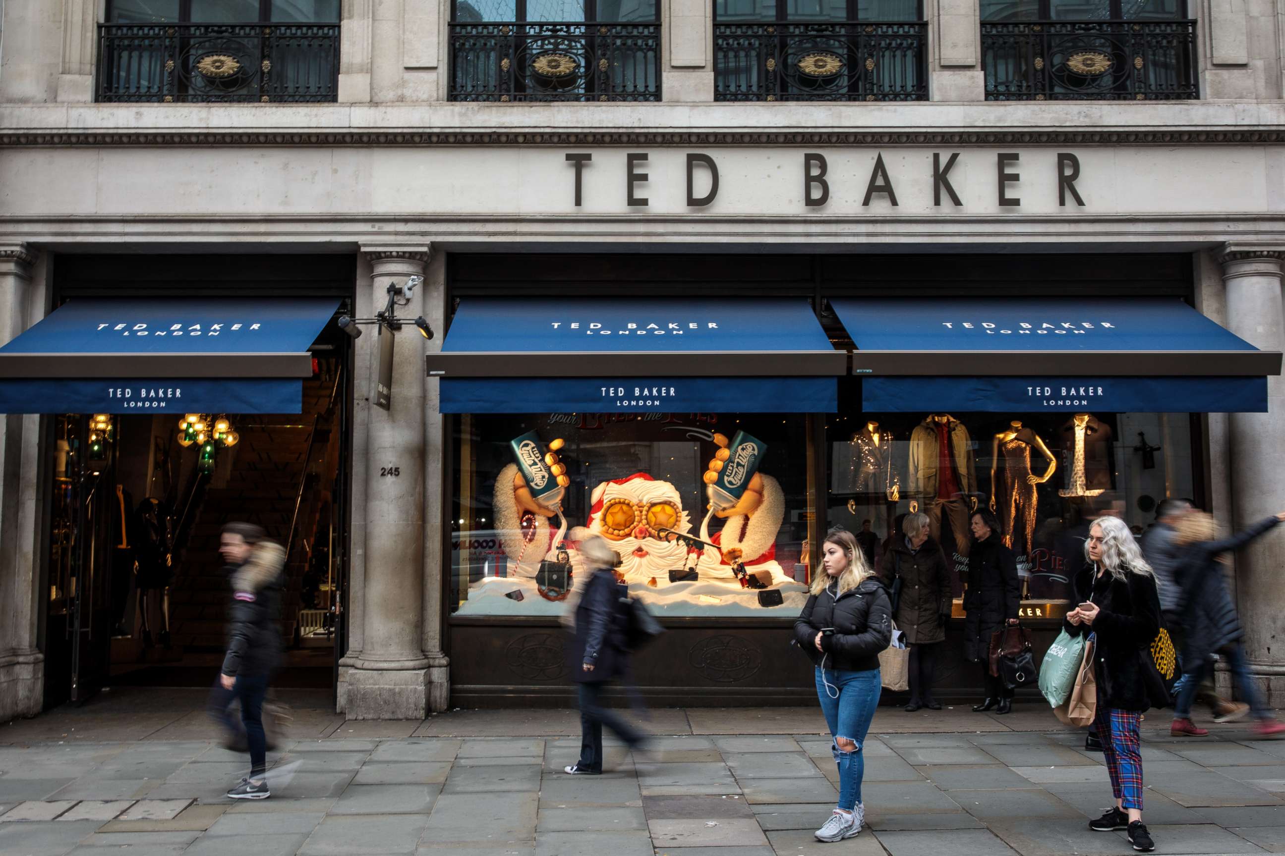 PHOTO: A branch of Ted Baker stands on Regent Street, Dec. 6, 2018, in London.
