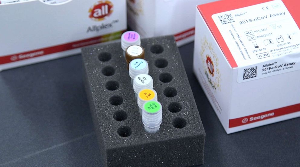 PHOTO: Seegene's Allplex 2019-nCoV Assay, offers unique technology designed to target all three genes in one single tube saving time.