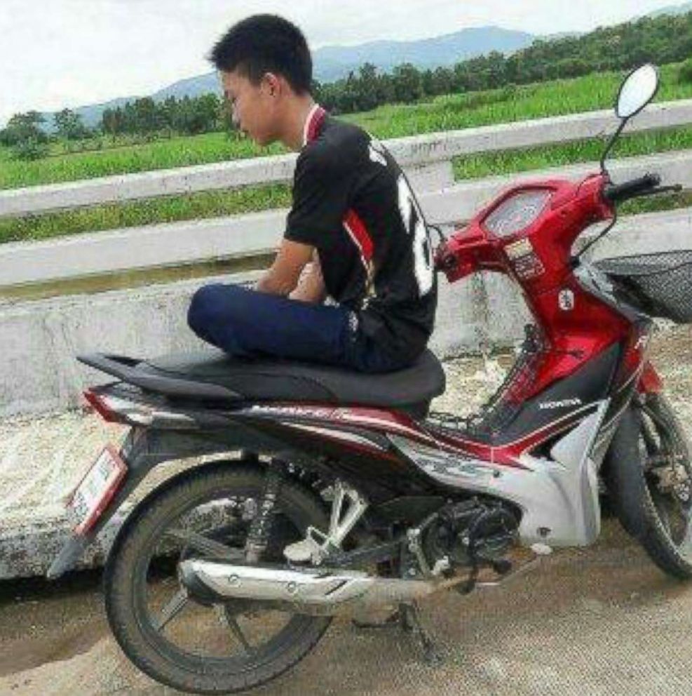 PHOTO: Peerapat Sompiangjai, 16, of Thai youth soccer team Wild Boars is pictured in this undated Facebook photo.