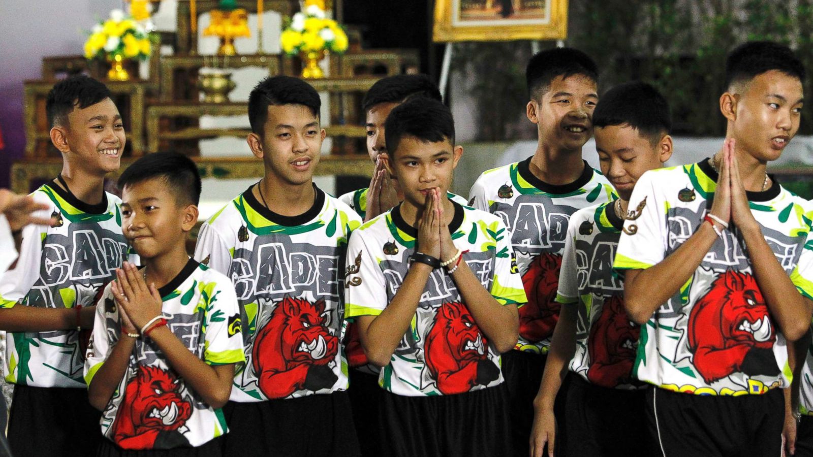 Whirlwind year for Wild Boars soccer team after dramatic rescue from  flooded Thai cave - ABC News