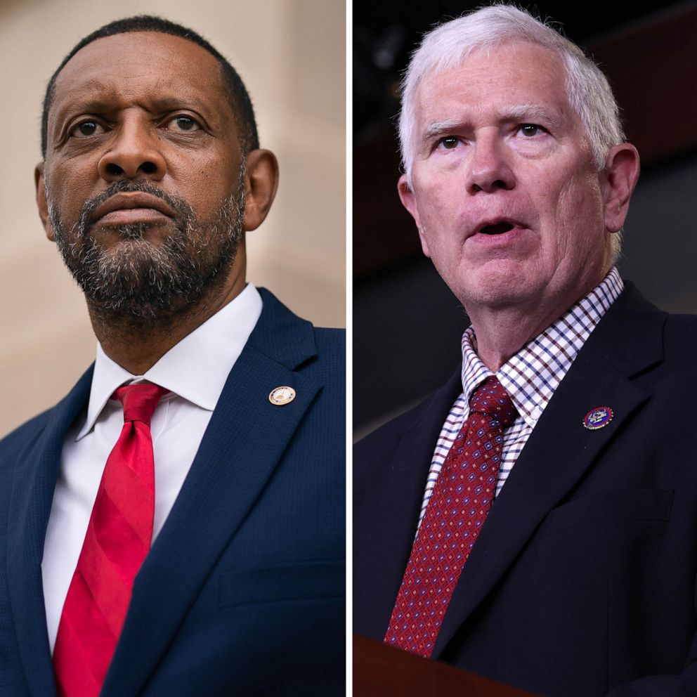 PHOTO: Vernon Jones and Mo Brooks are seen in a composite file image.
