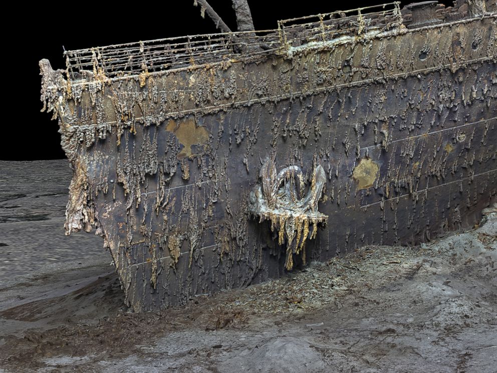 First full-size 3D scan of Titanic shows shipwreck in new light - ABC News