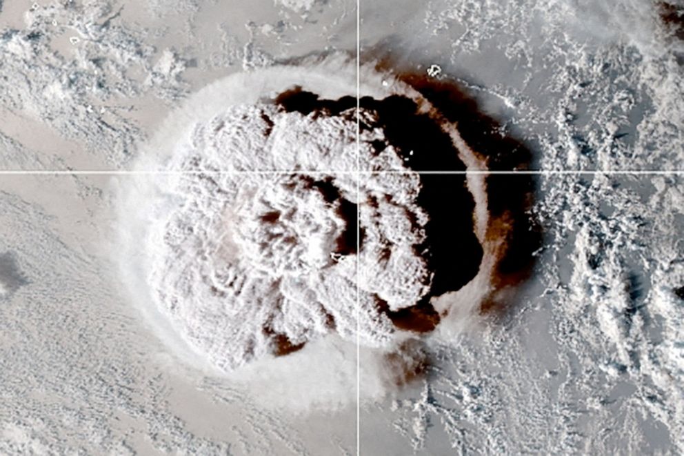 Tongan volcano eruption 'largest ever recorded,' New Zealand scientists