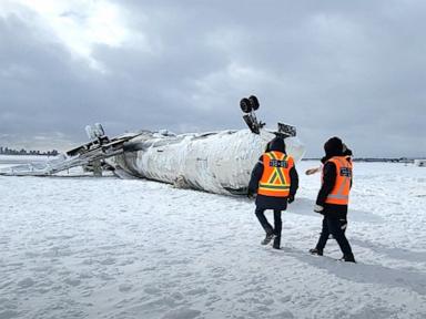 Main landing gear collapsed on impact in fiery plane crash: Preliminary report