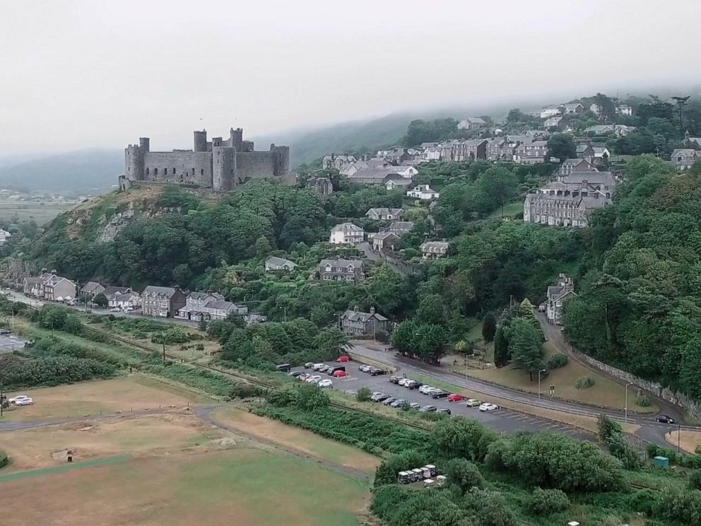 PHOTO: The town of Harlech in North Wales is now home to the worlds steepest street.