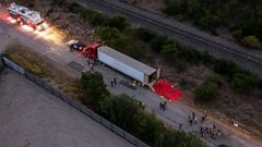 3 in custody after officials find 46 people dead in tractor-trailer in Texas