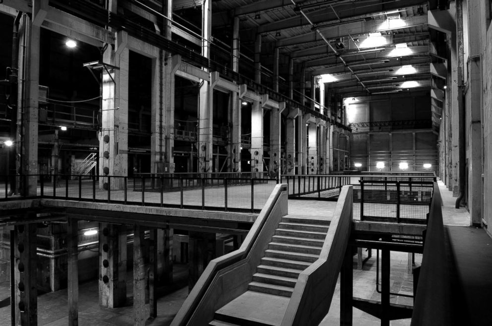 PHOTO: The interior of Tresor, a former East German electricity plant. 