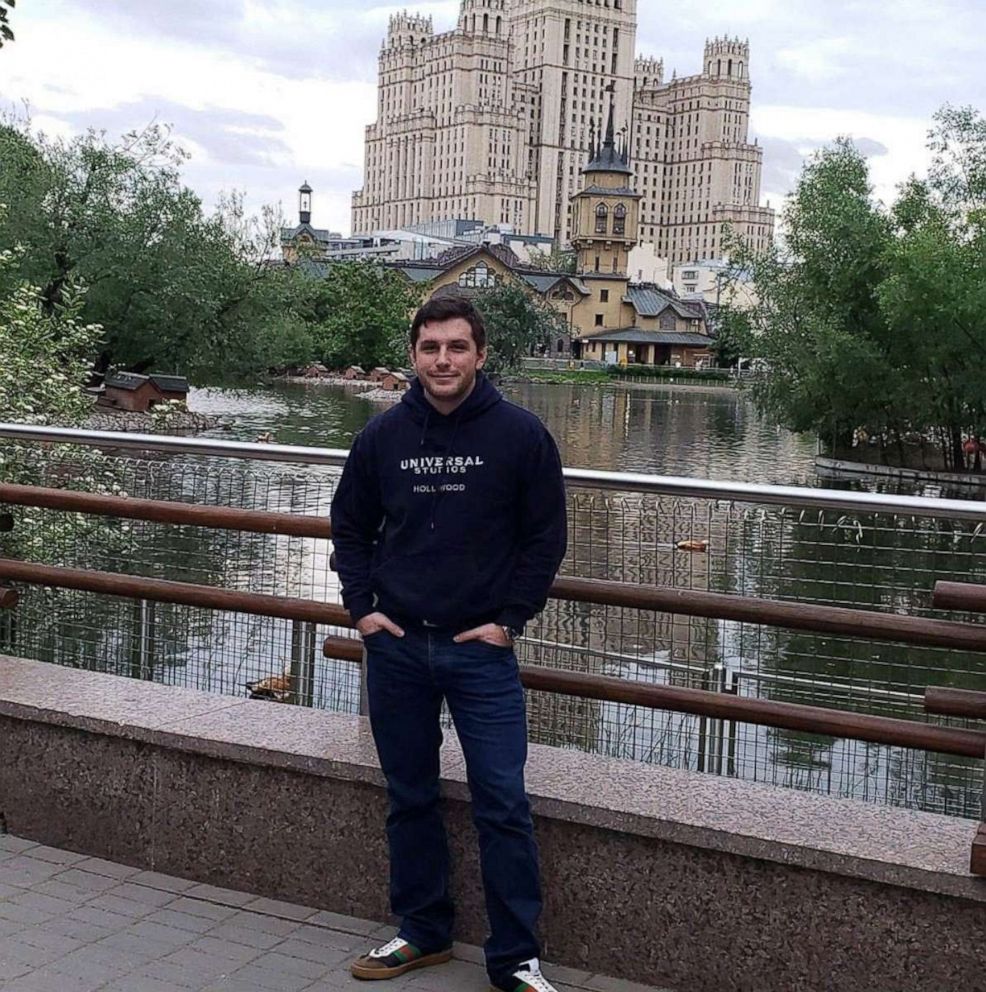 PHOTO: Marine veteran Trevor Reed visits the Moscow Zoo in 2019.