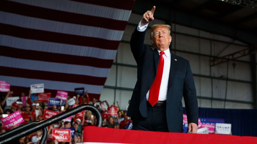 VIDEO: Trump appeals to supporters' fears ahead of midterms